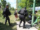 Aktivisté vnikli do dolu Bílina na Mostecku (24.6.2017)
