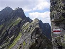 Orla Per: pohled na Skrajny Granat od vrchu Wielka Buczynowa Turnia