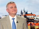 Kanclé Vratislav Myná ve studiu iDNES.tv diskusního poadu Rozstel (20,...