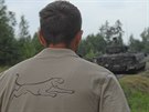 Obrnnec Puma bhem armádních test na Libavé