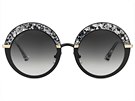Stylové slunení brýle s kulatými obrouky z dílky znaky Jimmy Choo, Optika...