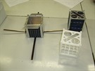 Modely a prototyp první eské amatérské druice czCube.