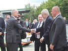 Prezident Milo Zeman na návtv v Jaderné elektrárn Dukovany. Ve funkci...