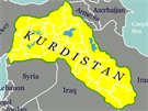 Pokud by se Kurdové sjednotili a založili vlastní stát, vypadal by zhruba takto.