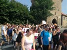 V Rakovnku proti editelce Radce Soukupov demonstrovaly stovky lid. Vad jim...
