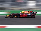 Daniel Ricciardo pi kvalifikaci na Velkou cenu Ázerbájdánu