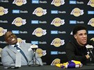 Magika Johnsona, prezidenta LA Lakers, rozesmála odpov klubové nadje Lonza...