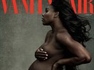 Thotn Serena Williamsov na oblce magaznu Vanity Fair (2017)