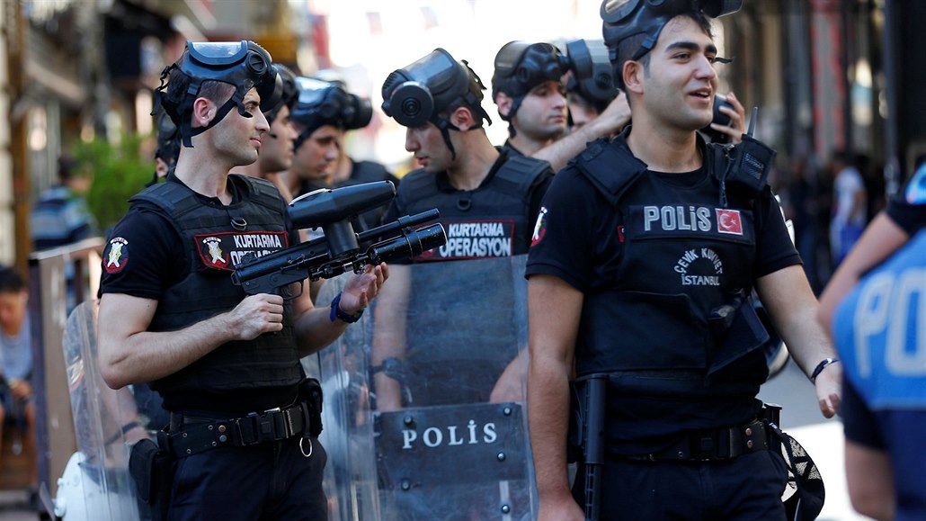 Turecká policie.