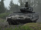 Obrněnec Puma během armádních testů na Libavé