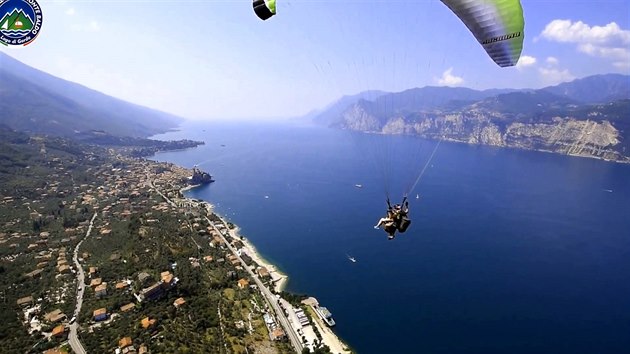 Lanovka a paragliding na Monte Baldo