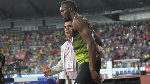 Usain Bolt na Zlaté tretře