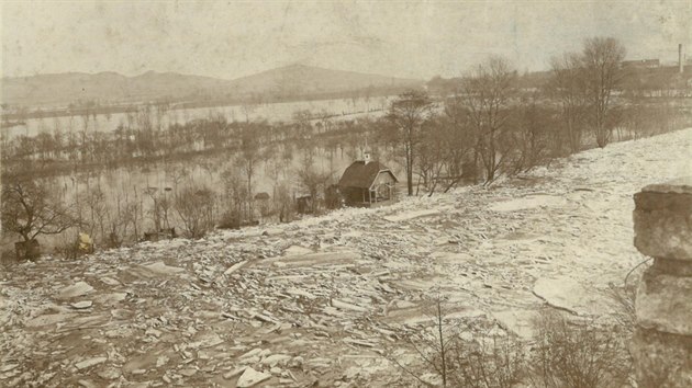 Jedna z nejdivoejch povodn 20. stolet zashla Louny na potku bezna 1901.