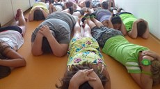 Nácvik ochrany proti úto�níkovi  na 18. Z� v Most�.