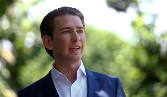 Rakouský ministr zahraniních vcí Sebastian Kurz  (27. ervna 2017)