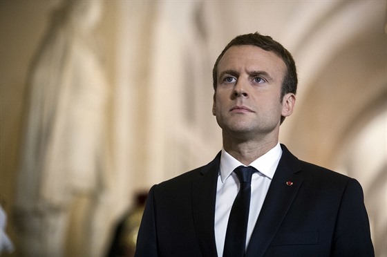 Francouzský prezident Emmanuel Macron. (3. ervence 2017)