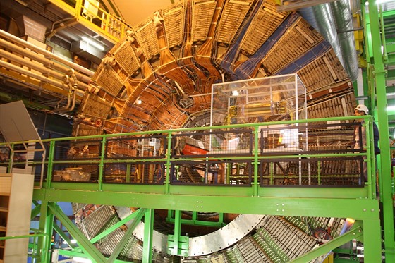 Detektor LHCb na urychlovači LHC