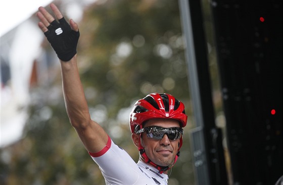 Alberto Contador se divákm naposledy ukáe v záí na Vuelt.