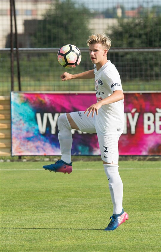 Patrik Hellebrand v dresu Slovácka