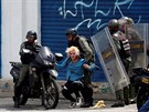Protivládní protesty v Caracasu. (6. ervence 2017)