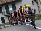 Momentka z osmé etapy Tour de France.