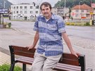 2.7.2017, Ústí nad Orlicí, Pavel Sedláek, na kiovatce, kde voda pi...