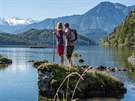 Krásné hory a romantická jezera. V Horním Rakousku se líbí sportovcům i...