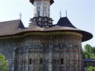 Sucevita je jeden z nejkrásnjích kláterních kostel Bukoviny.