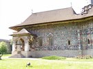 Sucevita je jeden z nejkrásnjích kláterních kostel Bukoviny.