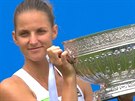 Karolína Plíková vyhrála titul na turnaji v Eastbourne