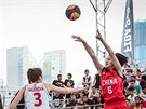 tvrtfinále MS do 18 let v basketbalu 3x3: eská reprezentantka Kateina...