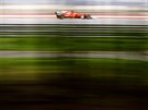 Sebastian Vettel z Ferrari bhem tréninku na Velkou cenu Rakouska