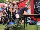 Dalí extrémní disciplínou na Obscene Extreme 2017 bylo biování.