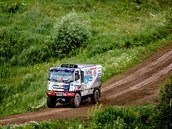 Martin Kolom na trati Rallye Hedvbn stezky.