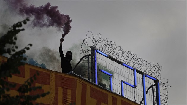 Do Hamburku na summit skupiny G20 m tisce demonstrant (5. ervence 2017)