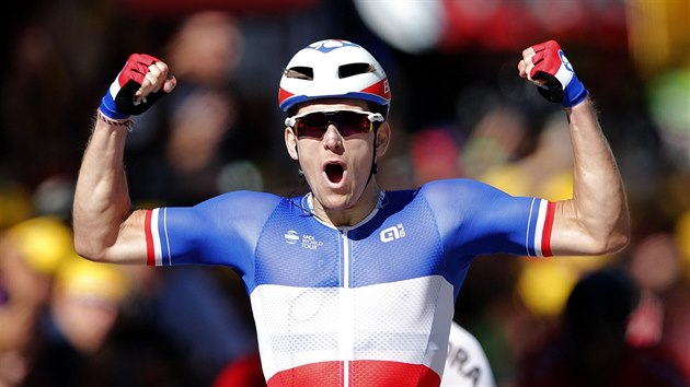 Francouz Arnaud Dmare slav premirov prvenstv na Tour.