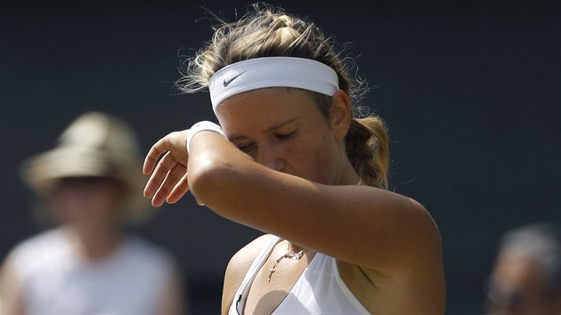 Victoria Azarenkov slav postup do osmifinle Wimbledonu.