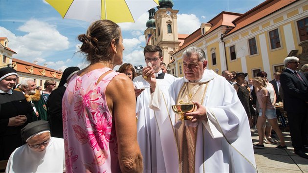 Cyrilometodjsk oslavy na Velehrad (5. ervence 2017).