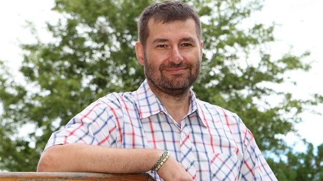Specialista na ekologii tekoucch vod z olomouck Univerzity Palackho Martin Rulk.