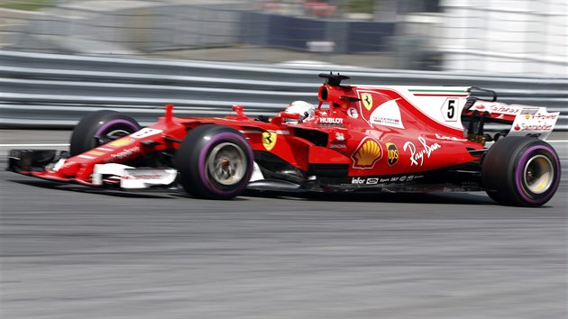 Sebastian Vettel ve Velk cen Rakouska