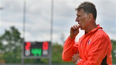 Jaroslav �ilhavý, trenér fotbalist� Slavie