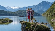 Krásné hory a romantická jezera. V Horním Rakousku se líbí sportovcům i...