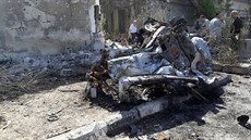 V syrském Damaku se odpálil sebevraedný atentátník.  Výbunina byla umístna...