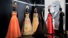 Výstava Christian Dior: Návrhá sn v paíském muzeu Les Arts Decoratifs...