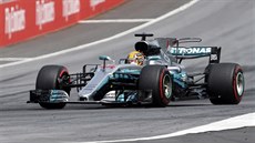 Lewis Hamilton ve Velké ceně Rakouska