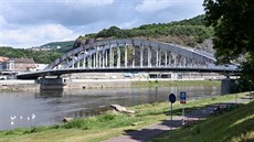 Benev most v Ústí nad Labem.