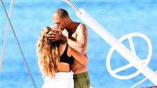 Jeremy Meeks a Chloe Greenová (Mugla, 28. ervna 2017)