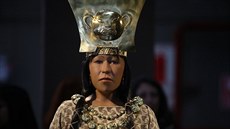 Replika obli�eje Dámy z Cao (4. 7. 2017)