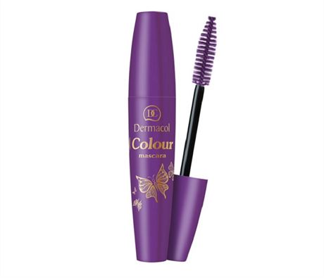 Fialov asenka Colour Mascara No.4 Violet dod asm super objem a...