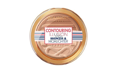 Konturovac a bronzujc pudr Contouring Illusion Bronzer & Highlighter zakrv...